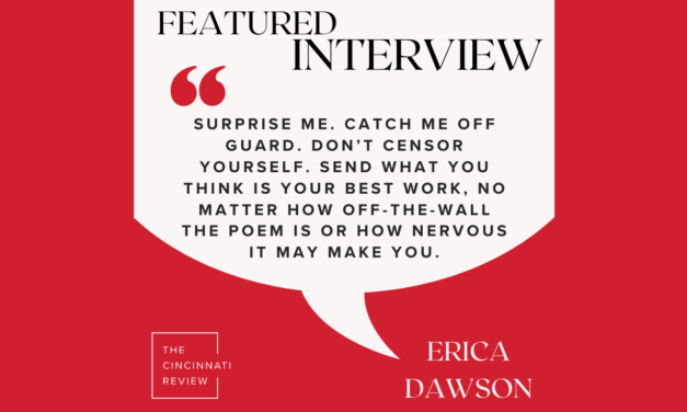 Interview with Editor-in-Residence Erica Dawson