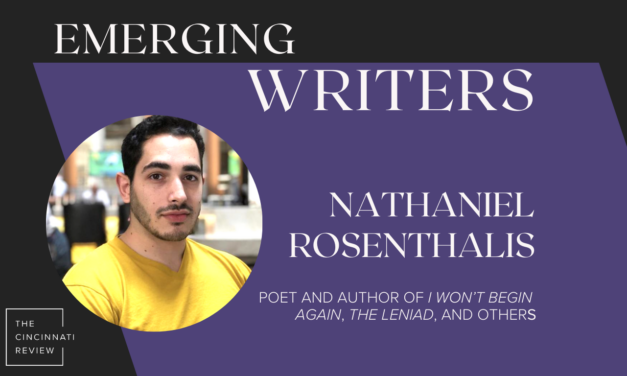 Emerging Writers: Interview with Nathaniel Rosenthalis