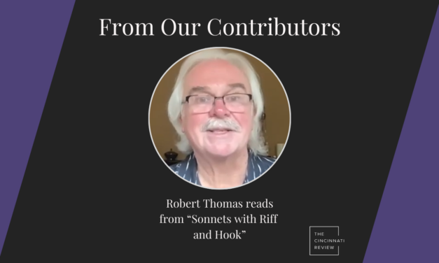 Robert Thomas reads from “Sonnets with Riff and Hook”