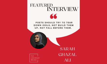 Interview with Sarah Ghazal Ali